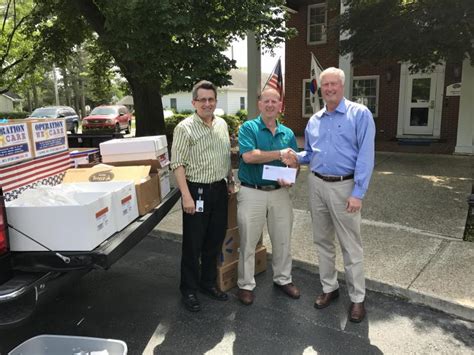With zach braff, garry marshall, don knotts, patrick stewart. Allen Harim donates to Operation We Care | Cape Gazette