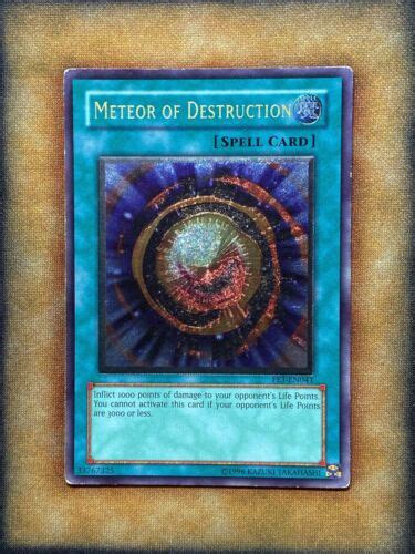 Yugioh Meteor Of Destruction Fet En041 Ultimate Rare Mp Ebay