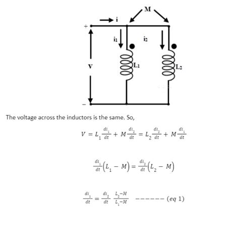 Inductors In Parallel Definition Formula Gate Notes