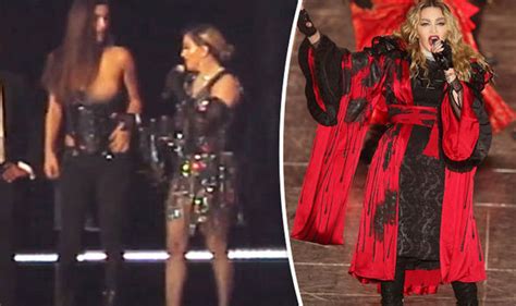 Madonna Fan Defends Singer After She Exposed Her Breast On Stage Celebrity News Showbiz TV