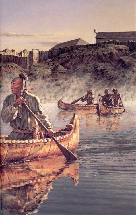 Image Detail For Life Of Indians By Robert Griffing 81 Pics Canoe