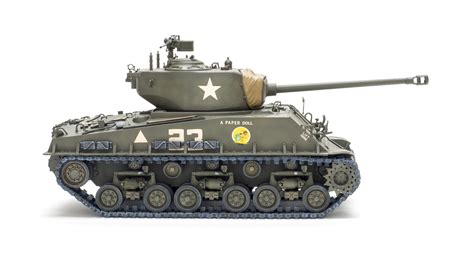 Build Review Of The Ryefield M4a3e8 Sherman Scale Model Kit Finescale