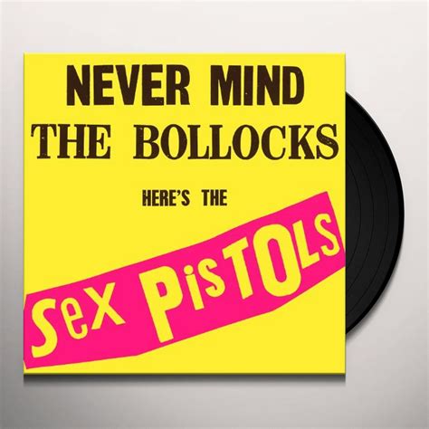 Sex Pistols Never Mind The Bollocks Vinyl Record