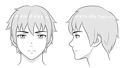 Cara Menggambar Kepala Dan Wajah Anime Pria Anidraw
