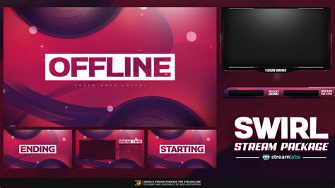 Streaming Packages (Livestream Graphics) on Behance