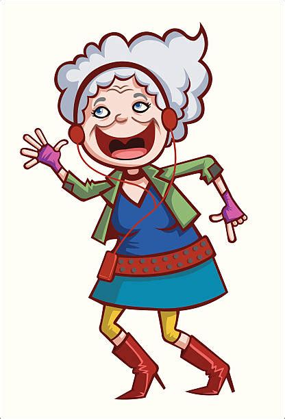 Grandma Dancing Illustrations Royalty Free Vector Graphics And Clip Art