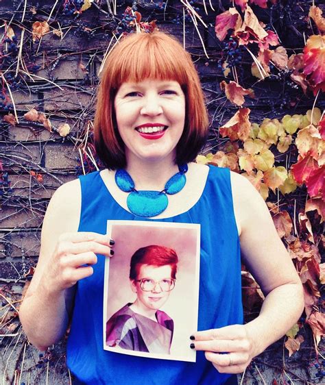 21 People Posing With Photos Of Their Younger More Awkward Selves