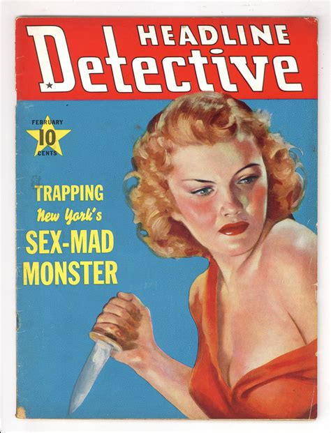 Headline Detective True Crime Magazine Vol 2 2 Gd Vg 3 0 1940 Ebay