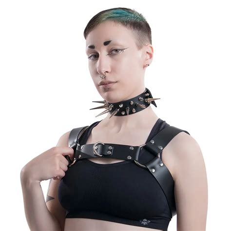 One Set Sexy New Body Harness Waist Belt Women Punk Goth Body Jewley Harness Belt Chest Belts