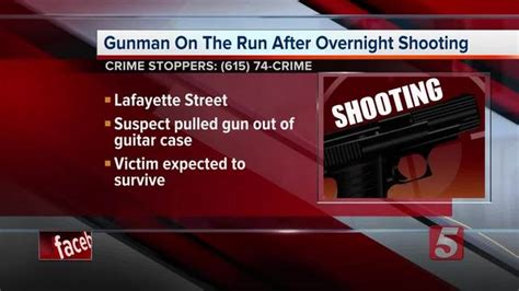 Gunman Pulls Shotgun From Guitar Case