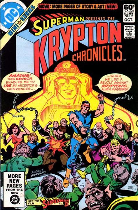 Krypton Chronicles Vol 1 2 Dc Database Fandom Powered By Wikia