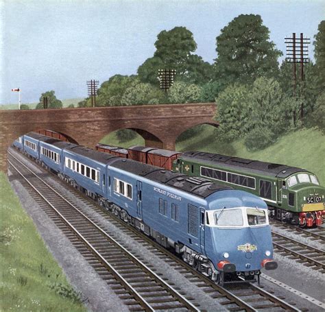 Trackside Classic 1960 British Railways Metro Cammell ‘blue Pullman