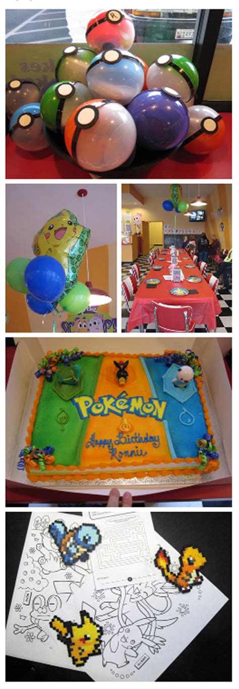 Sons 6th Birthday Party Pokemon By Egyptianruin On Deviantart