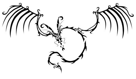 7 Best Images Of Flying Dragon Stencils Printable Dragon Stencil
