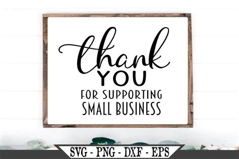 Thank You For Supporting My Small Business Svg 913183 Cut Files