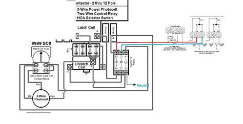 Relay, timer & sensor interfacing. Square D 8903 Lighting Contactor Wiring Diagram | Wiring ...