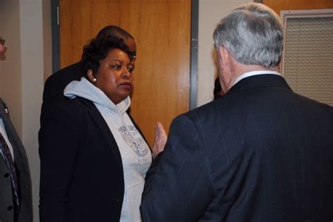 State Rep Latoya Greenwood Left Meets With President And Ceo Of Southern Illinois Healthcare