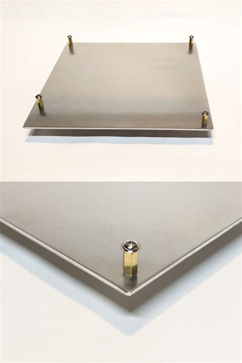 Mini Itx Aluminum Motherboard Tray W Standoffs 675x675x0090