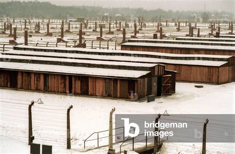 Prison Barracks On The Site Of Auschwitz Concentration Camp Auschwitz