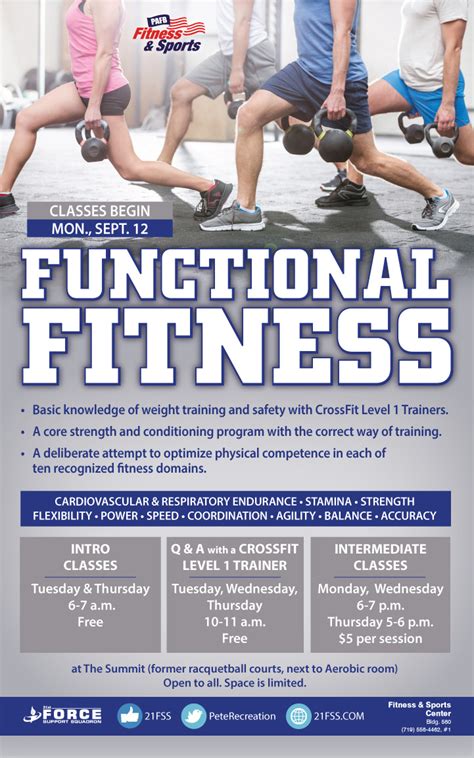 Functional Fitness Poster Aug