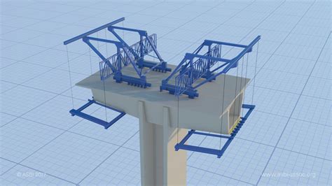 Asbi Presentation Segmental Bridge Construction Animation Youtube