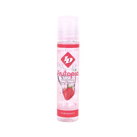 Id Frutopia Strawberry Flavored Lubricant 1 Fl Oz Pocket Bottle Shop
