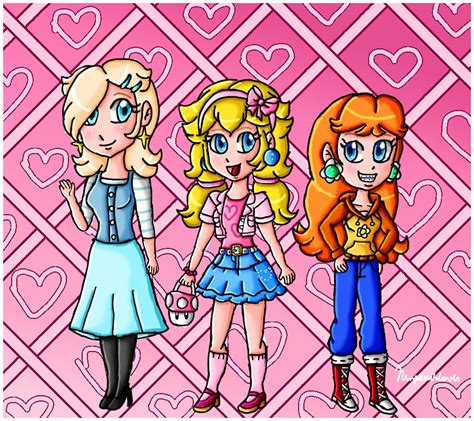 Teenagers Princesses Remake By Ninpeachlover On Deviantart