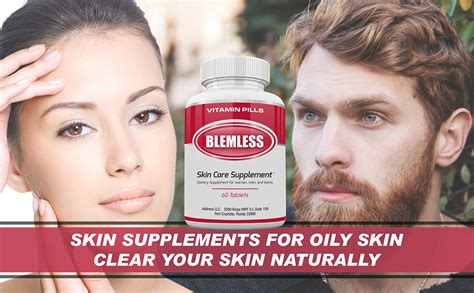 #3 supplement for glowing skin: Blemless Clear Skin Supplements Pill UK- Best Tablets for ...