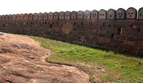 The Wall Of Fort Stock Photo Image Of Asian Architecture 78461360