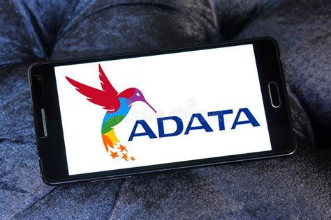 Adata Technology Company Logo Editorial Photography Image Of Flashes
