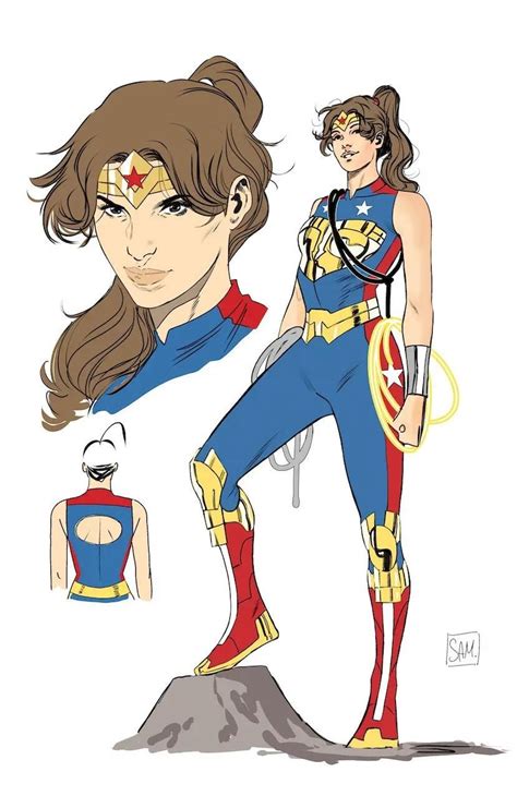 Dc Reveals New Look At Wonder Woman S Daughter Trinity