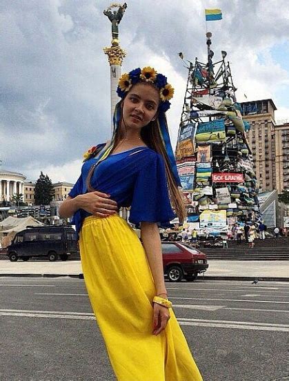 Ukrainian Girl In Kyiv Ukraine Women Ukraine Girls Bless The Child