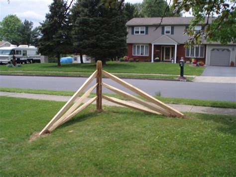 Establish property lines each other colors creative and a basic postandrail fencing is ideal project. Split Rail | Driveway entrance landscaping, Backyard ...