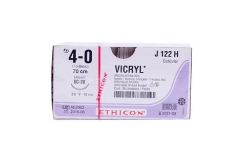 Sutura Vicryl 4 0 Flosamed