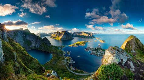 Reinebringen Norway Stunning Landscape Wallpaper Download 3840x2160