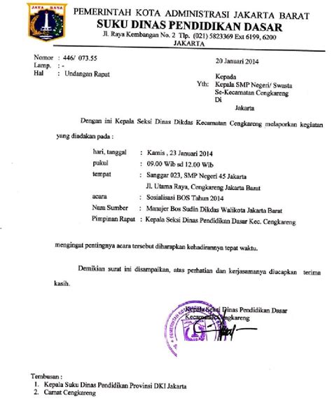 Contoh Komponen Surat Resmi Kevin Ince