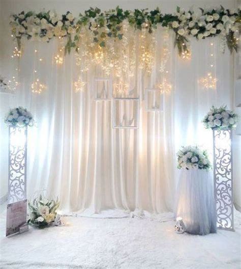 Unordinary Wedding Backdrop Decoration Ideas04 Homishome