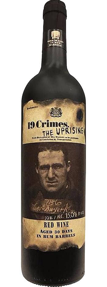 Meet the living wine labels app and watch as your favorite wines come to life through augmented reality. 19 Crimes The uprising Red Wine