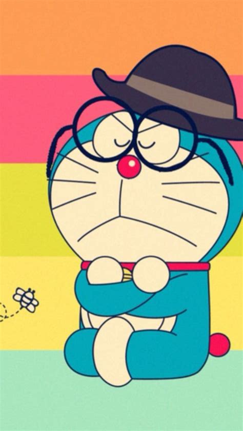Doraemon With A Samurai Face Hes Thinking Where Is My Armour