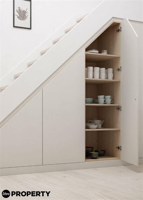 Add A Clever Storage Cupboard Under The Stairs Kitchen Under Stairs