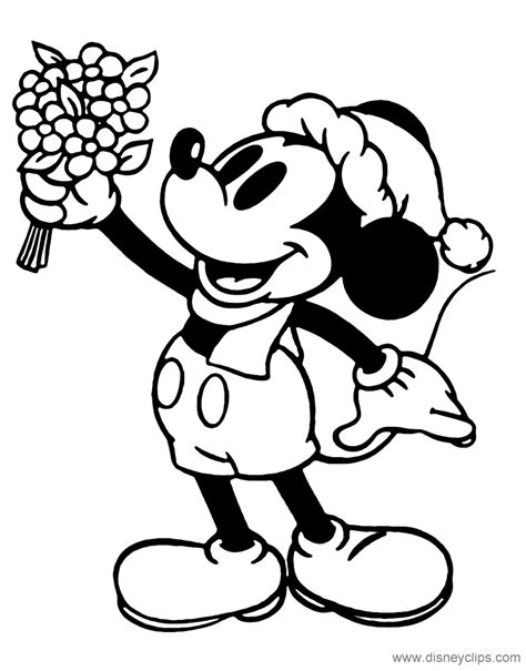 Classic Mickey Mouse Coloring Pages 2 | Disney's World of ...