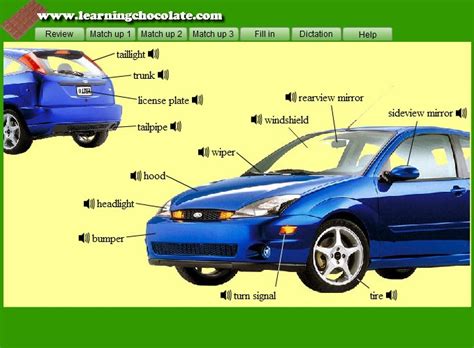 Check spelling or type a new query. Car Parts Vocabulary | English-Guide.org