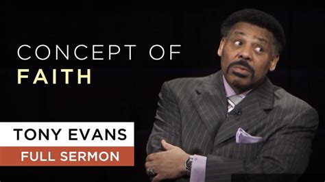 Writing a simple church donation letter is so much simpler. Concept of Faith | Sermon by Tony Evans - YouTube