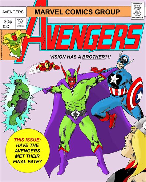 1977 VINTAGE MARVEL COMIC COVER DONE BY MYSELF | Classic comics, Marvel