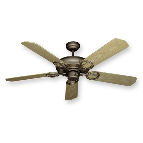 Best ceiling fan for outdoor patio; Outdoor Wet Rated 52" Gulf Coast Trinidad Ceiling Fan ...