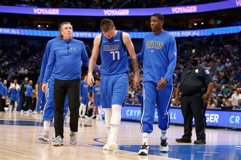 Luka Doncic’s calf injury brings immediate questions as the Mavericks