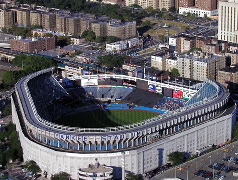 Yankee Stadium Aerial Shot New York K