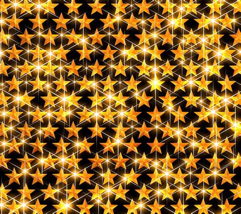 Golden Stars Abstract Background Gold Hd Wallpaper Peakpx