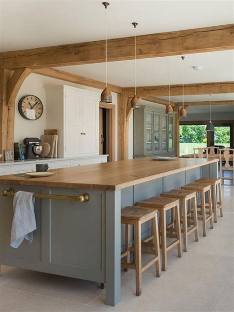 Kitchen Extension Ideas Wooden Beams Modern Farmhouse Kitchens