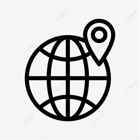 Location Pin Geography Element Vector Pin Geography Element PNG And